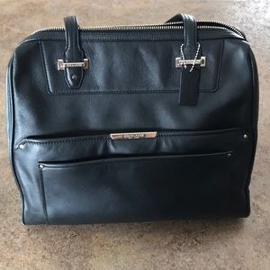 Coach Black Leather Handbag